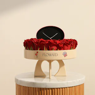 Tous Short Two-Tone Heart Double Necklace For Women | Lush Love Roses Stand
