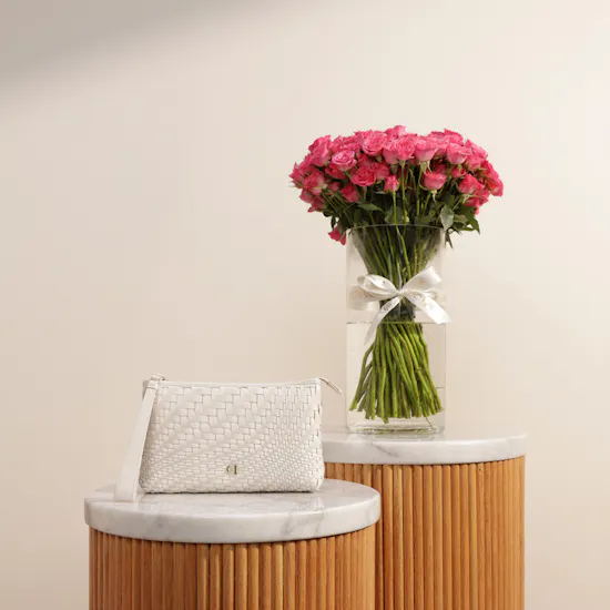 Cole Haan Luxury Women’s Bag | Beauty Flowers Vase
