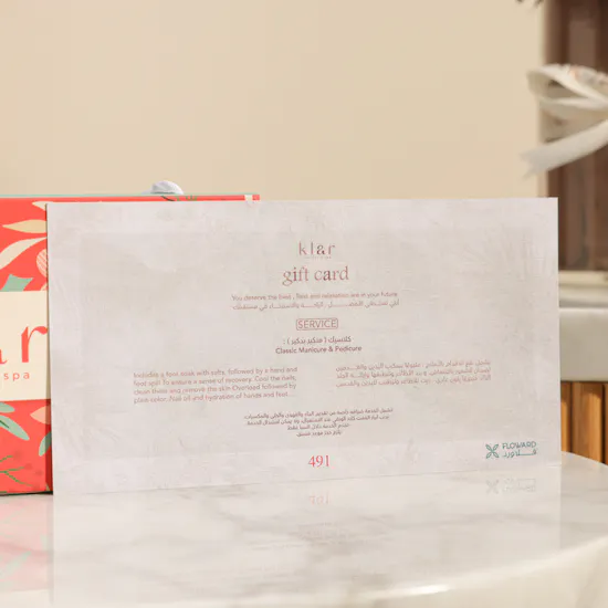 Klar Signature Gift Card | Blooming Vase