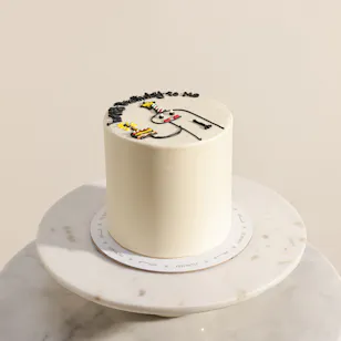 كيك عيد ميلاد سعيد لي من فلاورد