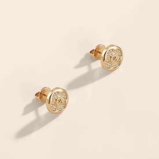 Aigner Aria Rose Gold Women's Earrings