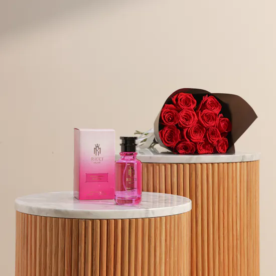 Royal Palace Ricci Milano EDP | Red Flowers Bouquet
