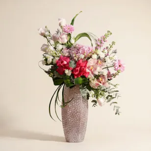 Pink Fantasia Flower Vase