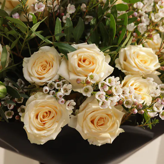 Blissful Aura Baby Rose Bouquet
