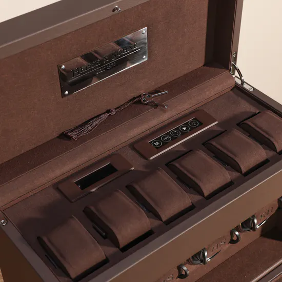 Heisse & Söhne Vancouver 4 Brown Watch Winder