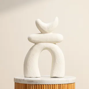 Ukiyo Crème Half Moon Artwork