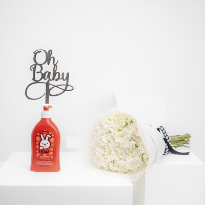 Sanosan Shower & Shampoo Strawberry | Oh Baby Flowers