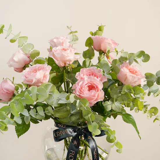 Morning Blush Flower Vase
