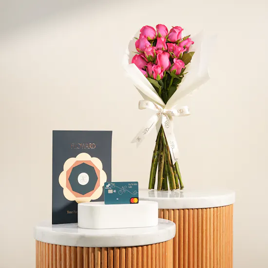 Floward Card | Velvet Garden Flower Bouquet