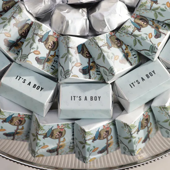 Anoosh It's A Boy Luxurious Chocolate Tray | Stunning Flowers Bouquet
