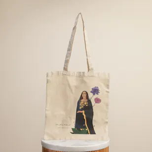 Floward Dhofari Cotton Canvas Tote Bag Floward Dhofari Cotton Canvas Tote Bag