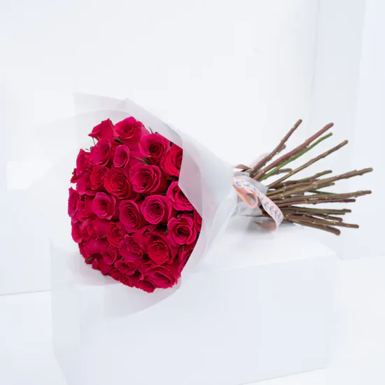 Fuchsia Roses | Pink Wrap
