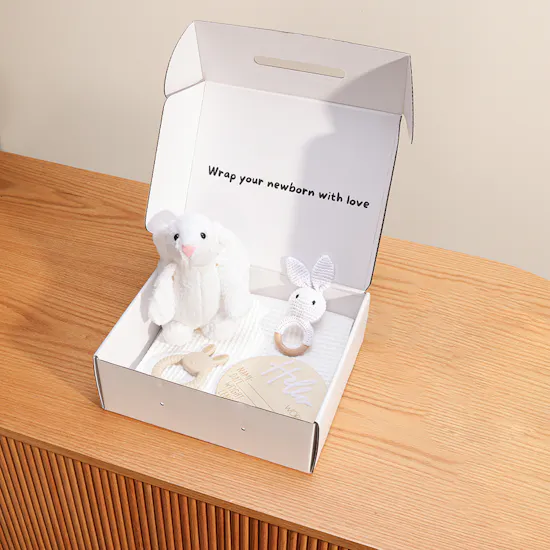 Cozy Bunny White Giftset