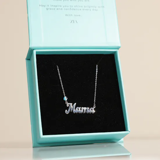 Zia Mama Silver Necklace