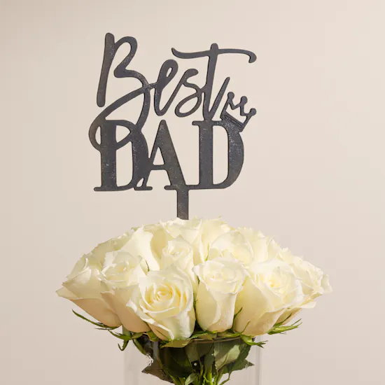 Shan Shal Cigar Chocolate Box | White Rose Vase