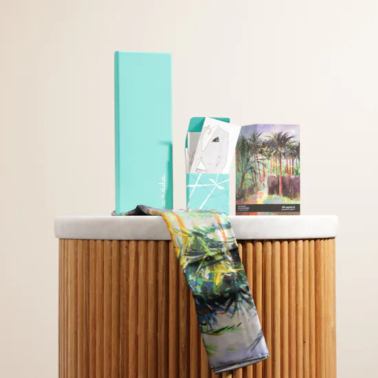 Annada The Mother of A Million Palm Trees | Mini Scarf