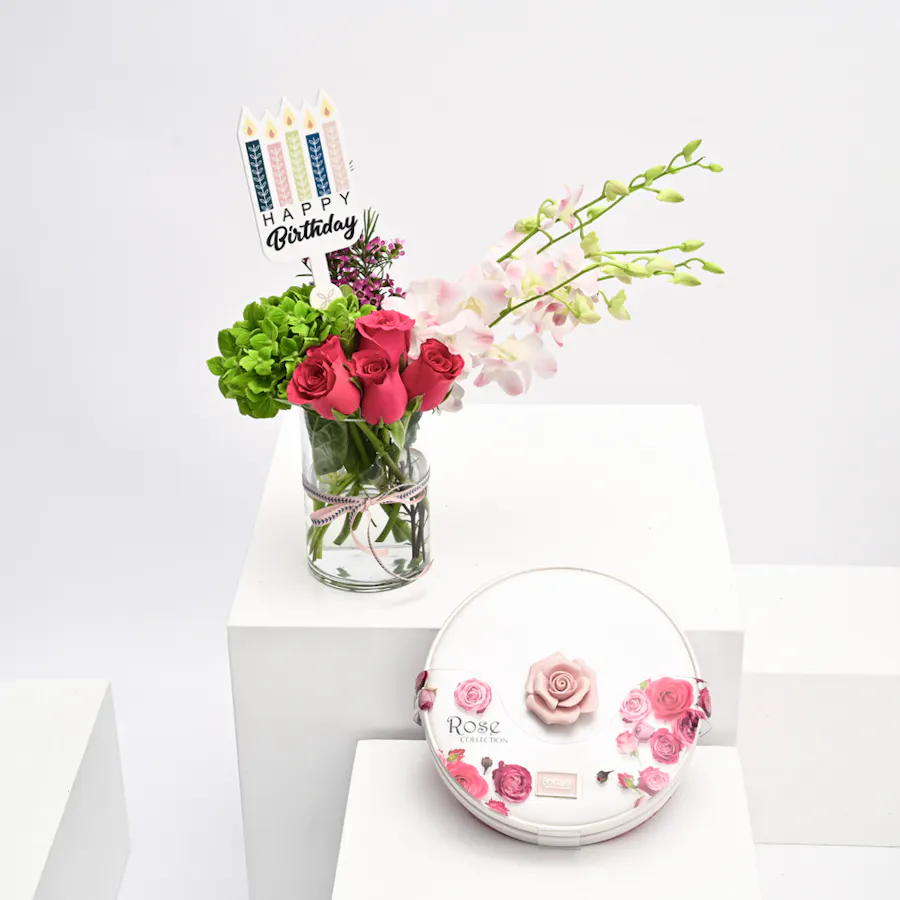 Bostani Rose Chocolate | Birthday Flowers 1