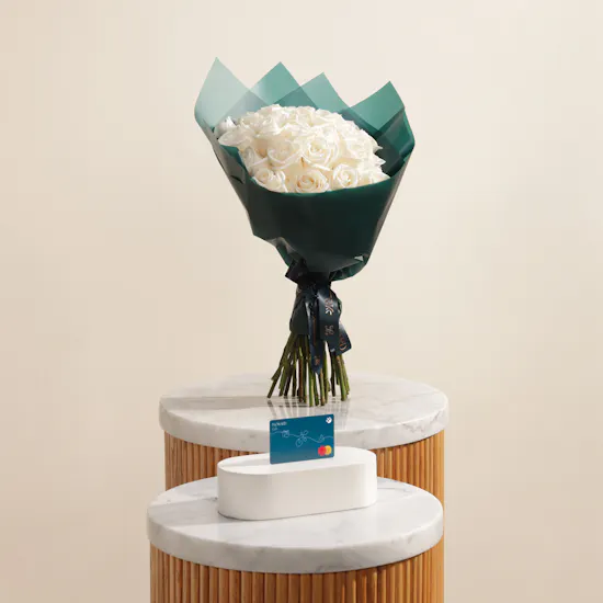 Floward 35 BHD Card | Royal Roses Bouquet