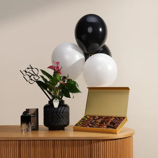 Abdul Samad Al Qurashi The Black EDP for Men | Gifts of Gratitude for Dad
