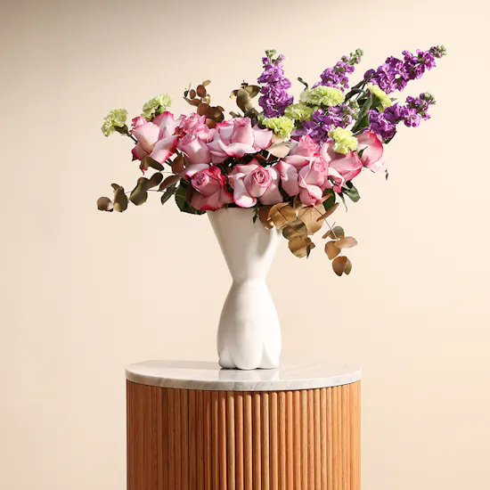 Enchanting Violet Vase