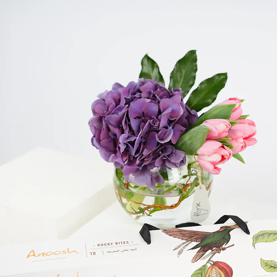 Flowers with Chocolate by Anoosh  1