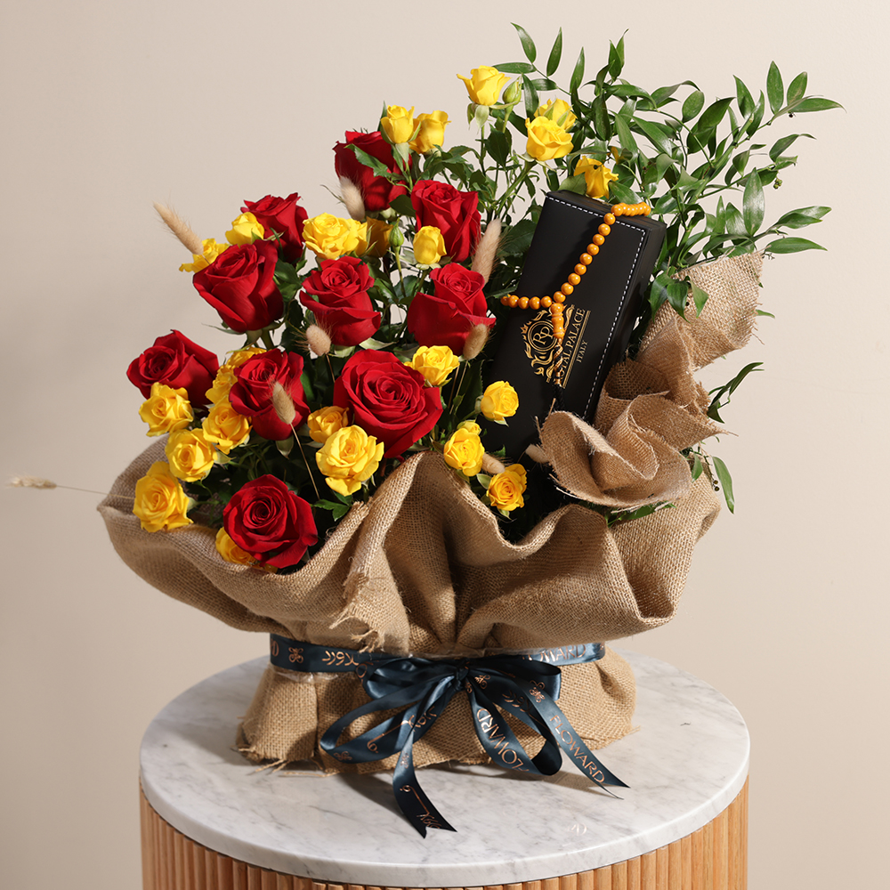 Royal Palace Misbaha with Amber Smell | Flower Bouquet