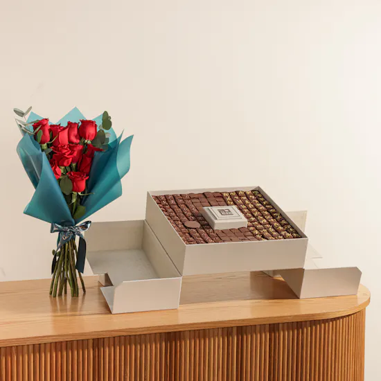 Soucolat Hajj Mabrur Large Chocolate Box | Gentle Flowers