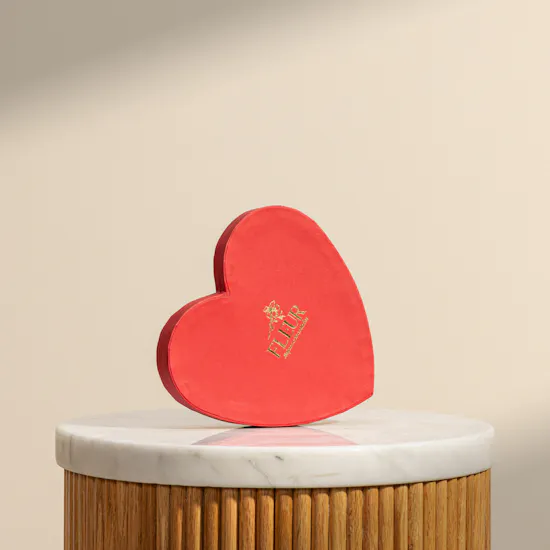 Fleur Red Heart Chocolate Box