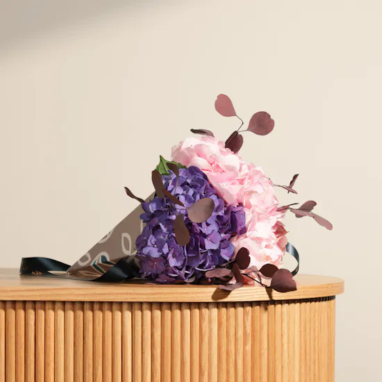 Blushing Dreams Hydrangea Bag
