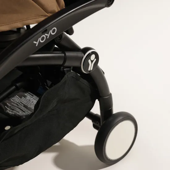 Stokke Yoyo3 Taupe with Black Frame Stroller Bundle