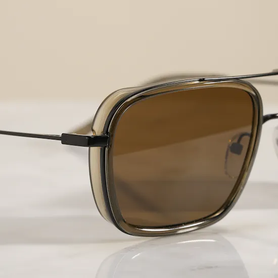 Emporio Armani Square Men's Sunglasses