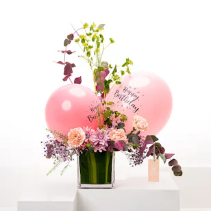 Happy Birthday Wishes Vase