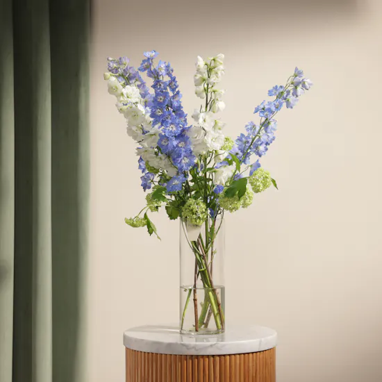 Delphinium Cloud Vase