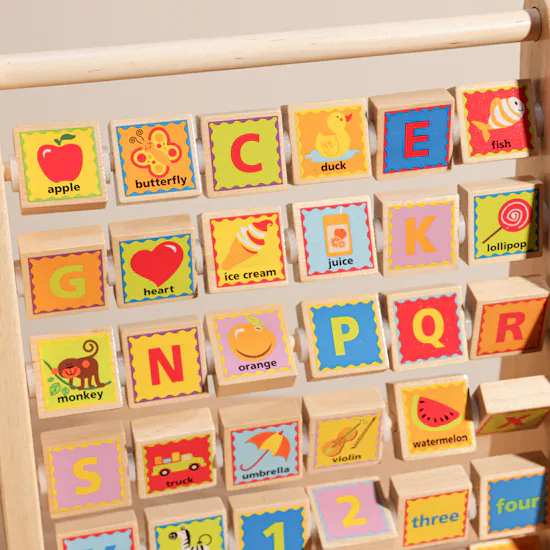 Alphabet Abacus for Kids Toy