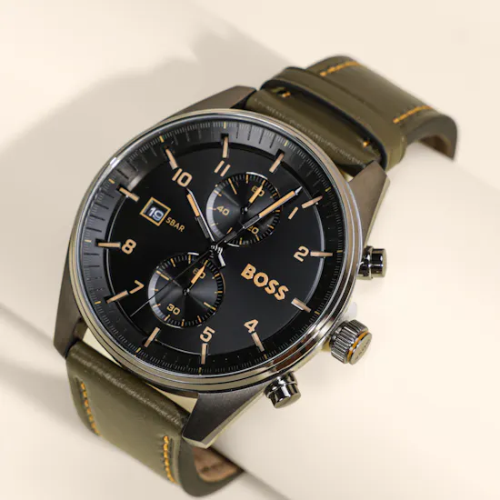 Hugo Boss Chronograph Green Men's Watch