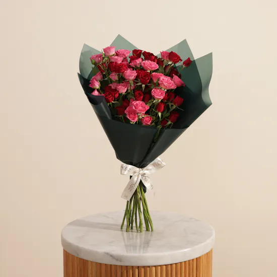 Soft Enchantment Flower Bouquet | 15 Flowers