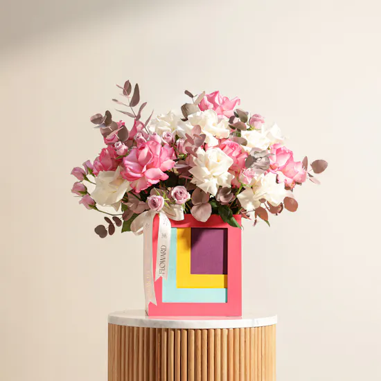 Fresh Beginnings Flowers Vase