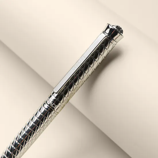 Versace Silver Timeless Infinite Ballpoint Pen