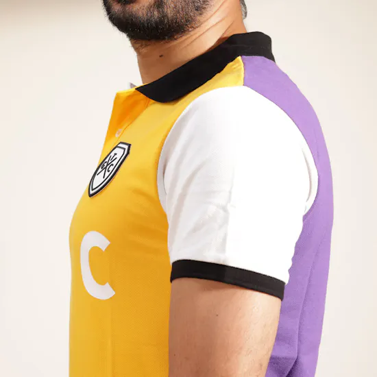 TGC Yellow Shield Polo Shirt