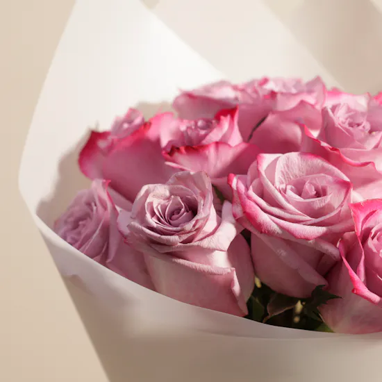 Royal Elegance Purple Rose Bouquet