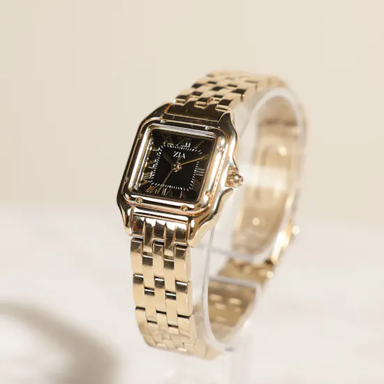 Zia Gold-Tone Square Women's Watch