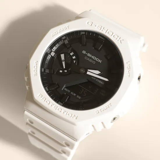 Casio G-Shock Carbon Core Guard White Men’s Watch