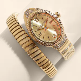 Roberto Cavalli Gold Snake Women's Watch