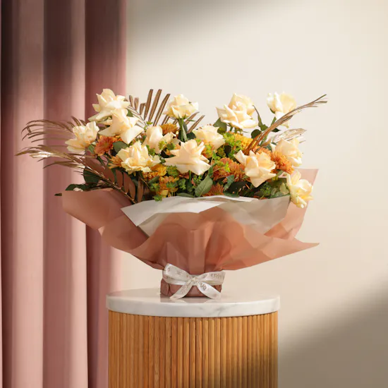 Orange Dew Flower Bouquet