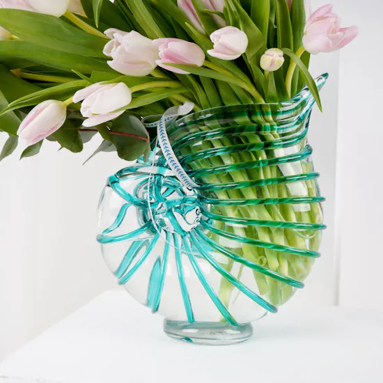 Floral Wave Vase
