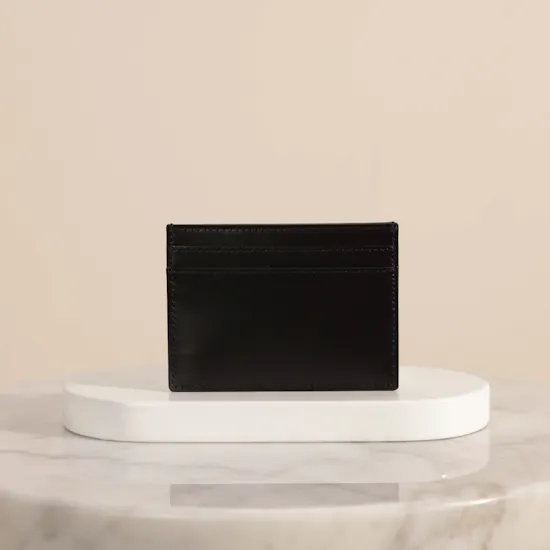 Saint Laurent Tiny Cassandre Matte Leather Card Case