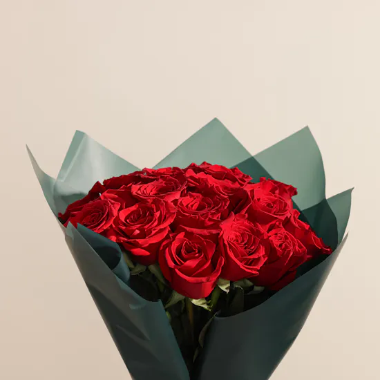 Maisam Qassem Eternal Love Painting | Red Flowers