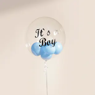  Balloonizer Baby Boy Bubble Balloon