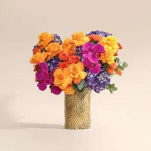 Sunset Muse Flower Vase