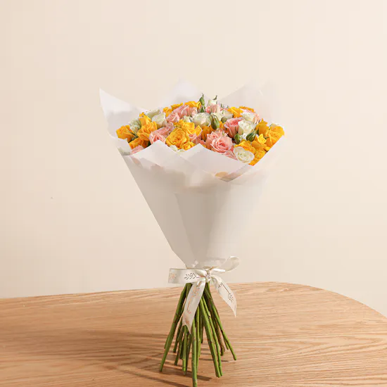 Bright Purity Bouquet